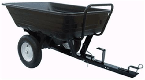 This trailer cart features an easy-to-empty tilting bed with a quick release lever for easy dumping. . Dump cart harbor freight